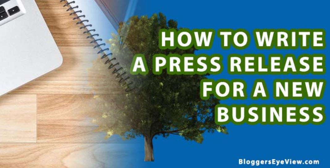 How to write a press release for a new business